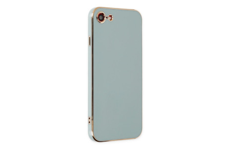 Newface iPhone 7 Kılıf Volet Silikon - Açık Yeşil