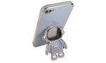 Newface iPhone 7 Plus Kılıf Aston Stand Silikon - Mavi