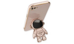 Newface iPhone 7 Plus Kılıf Aston Stand Silikon - Pembe