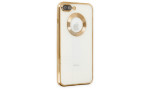 Newface iPhone 7 Plus Kılıf Slot Silikon - Gold
