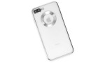 Newface iPhone 7 Plus Kılıf Slot Silikon - Gümüş
