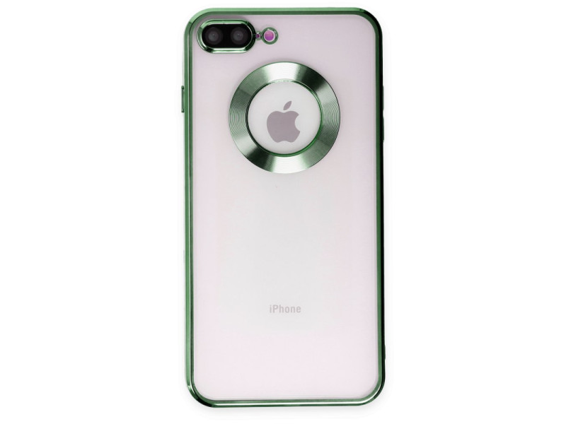 Newface iPhone 7 Plus Kılıf Slot Silikon - Köknar Yeşili