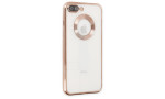 Newface iPhone 7 Plus Kılıf Slot Silikon - Rose Gold