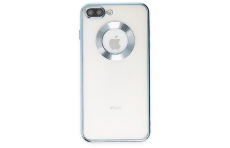Newface iPhone 7 Plus Kılıf Slot Silikon - Sierra Blue