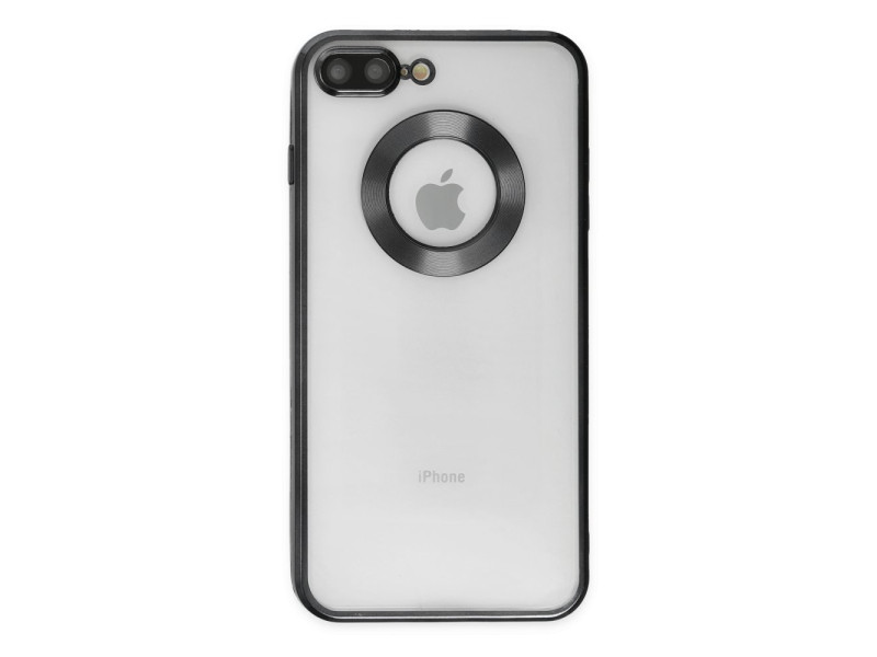 Newface iPhone 7 Plus Kılıf Slot Silikon - Siyah