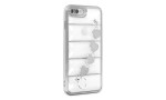Newface iPhone 8 Plus Kılıf Berlin Elcekli Silikon - Gümüş