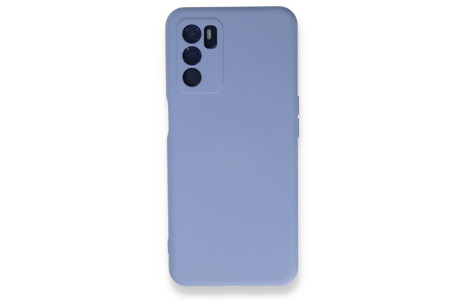 Newface Oppo A55 Kılıf Nano içi Kadife Silikon - Lila