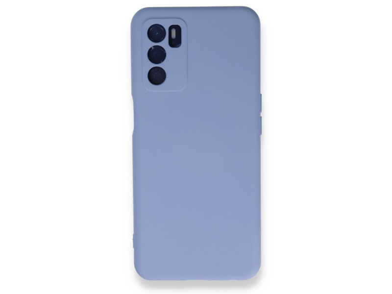 Newface Oppo A55 Kılıf Nano içi Kadife Silikon - Lila