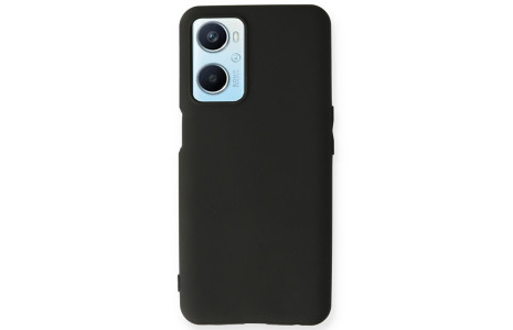 Newface Oppo A96 Kılıf First Silikon - Siyah
