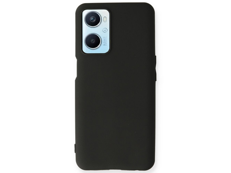 Newface Oppo A96 Kılıf First Silikon - Siyah