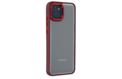 Newface Samsung Galaxy A03 Kılıf Dora Kapak - Kırmızı