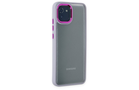 Newface Samsung Galaxy A03 Kılıf Dora Kapak - Lila