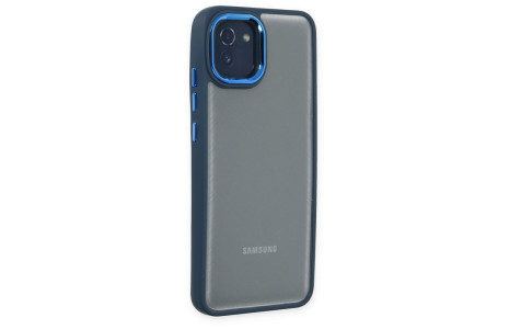 Newface Samsung Galaxy A03 Kılıf Dora Kapak - Mavi