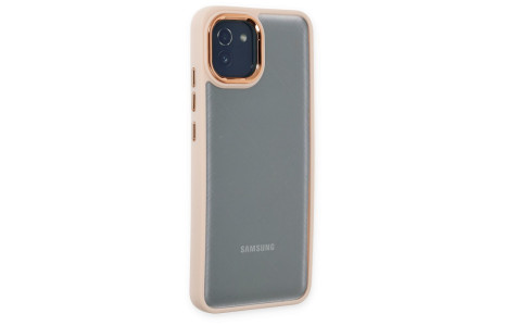 Newface Samsung Galaxy A03 Kılıf Dora Kapak - Pudra