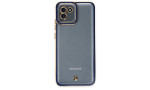 Newface Samsung Galaxy A03 Kılıf Liva Lens Silikon - Mavi
