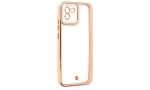 Newface Samsung Galaxy A03 Kılıf Liva Lens Silikon - Rose