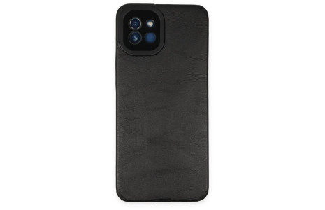 Newface Samsung Galaxy A03 Kılıf Loop Deri Silikon - Siyah