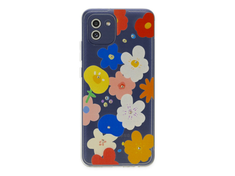 Newface Samsung Galaxy A03 Kılıf Lucky Silikon - Lucky 8