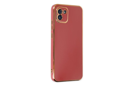Newface Samsung Galaxy A03 Kılıf Volet Silikon - Kırmızı