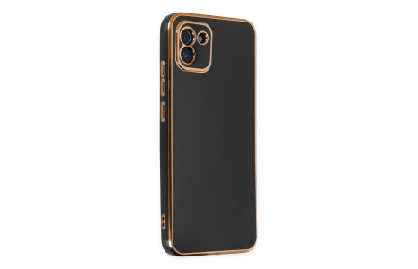 Newface Samsung Galaxy A03 Kılıf Volet Silikon - Siyah