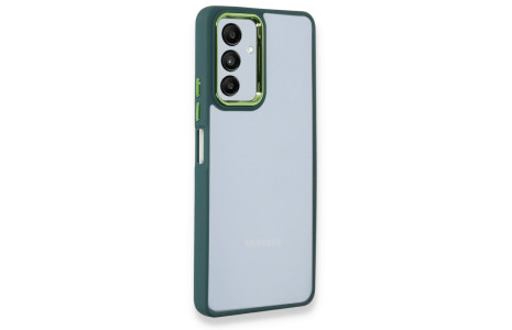 Newface Samsung Galaxy A04S Kılıf Dora Kapak - Haki Yeşil