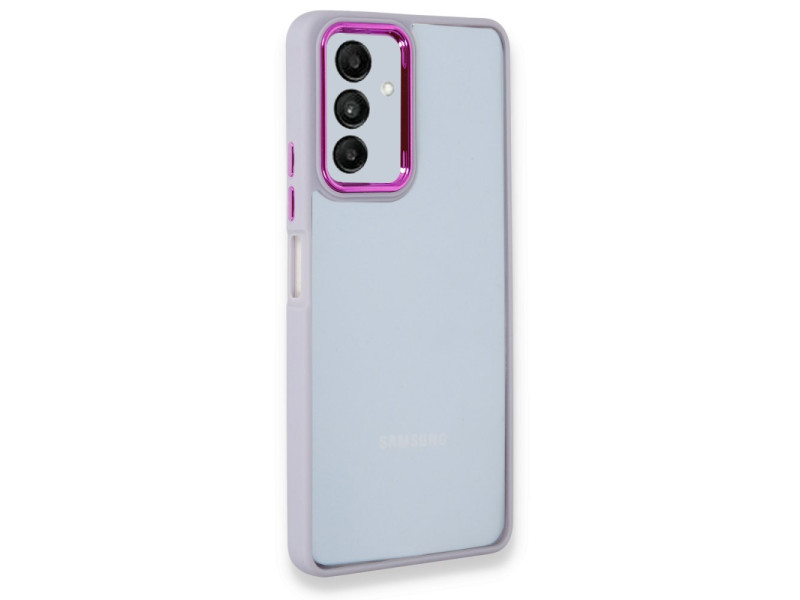 Newface Samsung Galaxy A04S Kılıf Dora Kapak - Lila