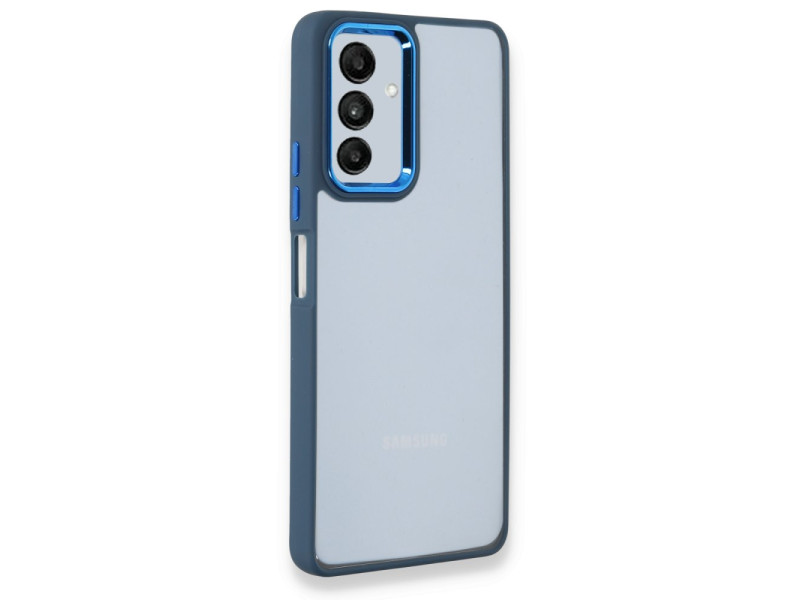 Newface Samsung Galaxy A04S Kılıf Dora Kapak - Mavi
