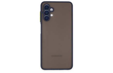 Newface Samsung Galaxy A04S Kılıf Montreal Silikon Kapak - Lacivert