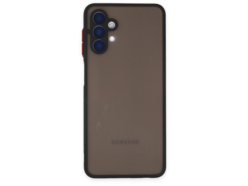 Newface Samsung Galaxy A04S Kılıf Montreal Silikon Kapak - Siyah