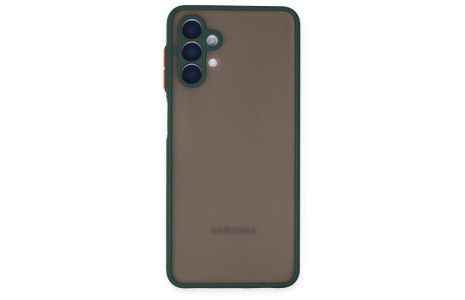 Newface Samsung Galaxy A04S Kılıf Montreal Silikon Kapak - Yeşil