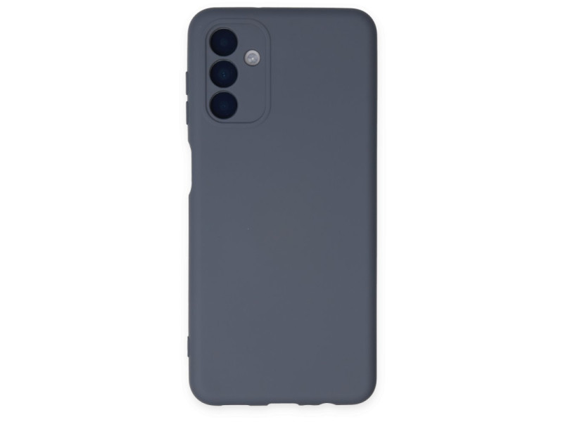 Newface Samsung Galaxy A04S Kılıf Nano içi Kadife Silikon - Gri
