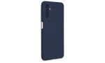 Newface Samsung Galaxy A04S Kılıf Nano içi Kadife Silikon - Lacivert
