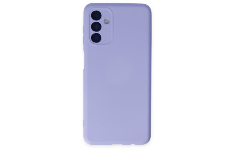 Newface Samsung Galaxy A04S Kılıf Nano içi Kadife Silikon - Lila