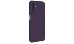 Newface Samsung Galaxy A04S Kılıf Nano içi Kadife Silikon - Mor