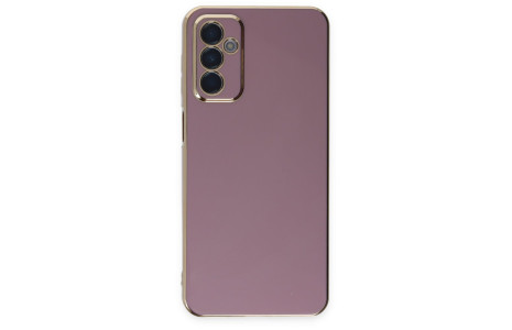 Newface Samsung Galaxy A04S Kılıf Volet Silikon - Mor