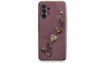 Newface Samsung Galaxy A32 Kılıf Esila Silikon - Mor
