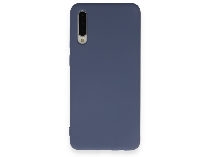 Newface Samsung Galaxy A70 Kılıf Nano içi Kadife Silikon - Gri