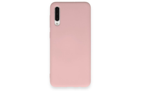 Newface Samsung Galaxy A70 Kılıf Nano içi Kadife Silikon - Pudra