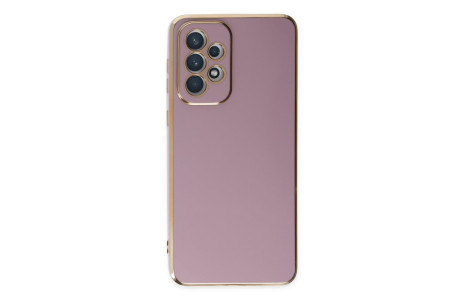 Newface Samsung Galaxy A73 5G Kılıf Volet Silikon - Mor