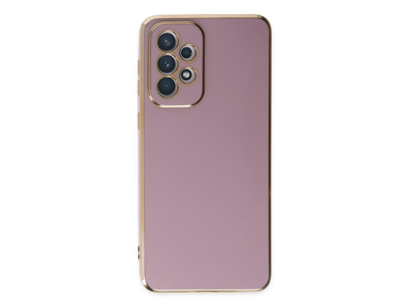 Newface Samsung Galaxy A73 5G Kılıf Volet Silikon - Mor