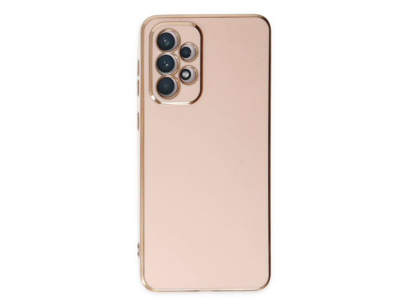 Newface Samsung Galaxy A73 5G Kılıf Volet Silikon - Pembe