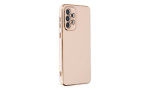 Newface Samsung Galaxy A73 5G Kılıf Volet Silikon - Pembe