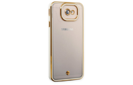Newface Samsung Galaxy J7 Prime Kılıf Liva Lens Silikon - Beyaz