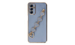 Newface Samsung Galaxy M13 Kılıf Esila Silikon - Gri