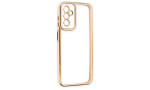 Newface Samsung Galaxy M13 Kılıf Liva Lens Silikon - Rose