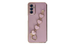 Newface Samsung Galaxy M23 Kılıf Esila Silikon - Mor