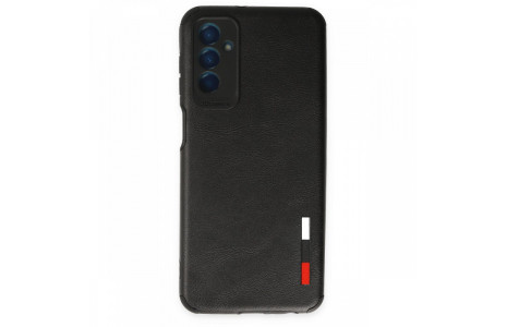 Newface Samsung Galaxy M13 Kılıf Loop Deri Silikon - Siyah