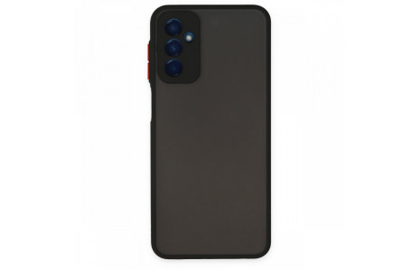 Newface Samsung Galaxy M13 Kılıf Montreal Silikon Kapak - Siyah