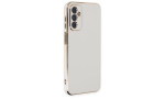 Newface Samsung Galaxy M23 Kılıf Volet Silikon - Beyaz