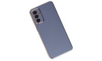 Newface Samsung Galaxy M23 Kılıf Volet Silikon - Mavi